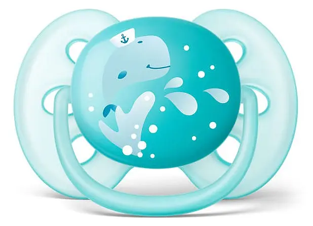 Пустушка Philips Avent Ultra Soft для хлопчика, 6-18 місяців , 2 шт. (SCF226/22) - фото 2