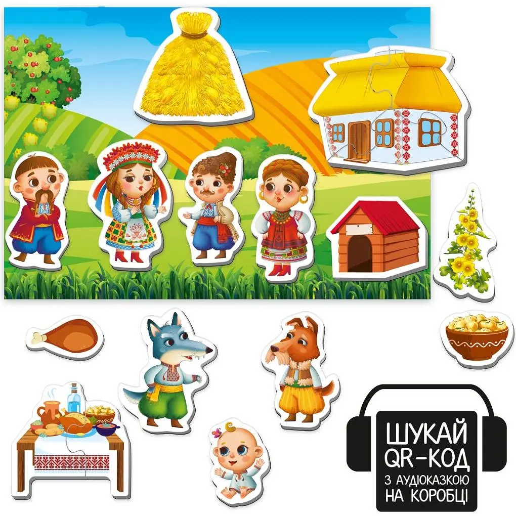 Магнитный театр Vladi Toys Сказочные голоса Сирко с аудиосказкой (VT3206-33) - фото 3