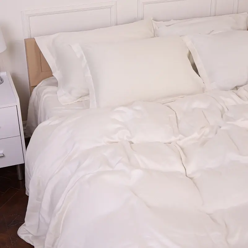 Пододеяльник MirSon Tencel №01 White 110х140 см (2200009368103) - фото 3