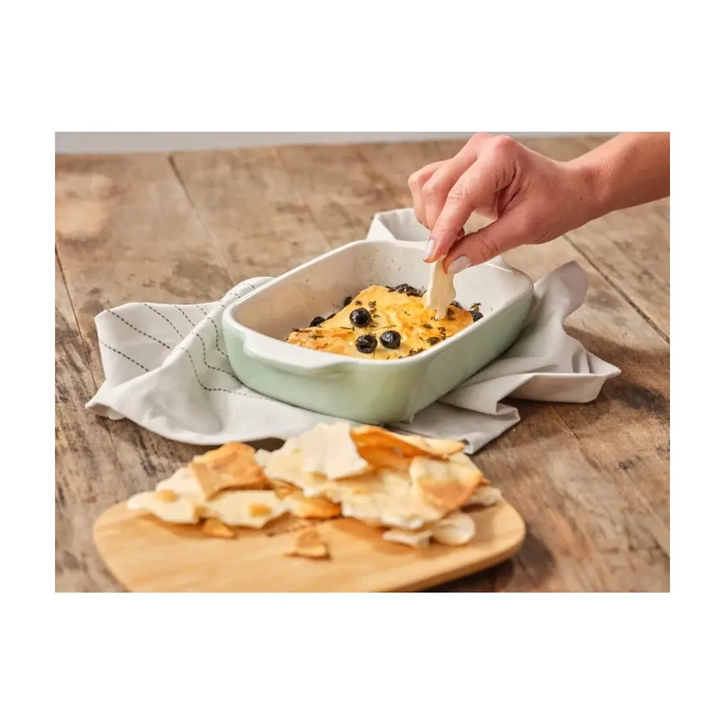 Форма для випікання KitchenAid з кришкою керамогранітна 0,9 л Фісташкова (CC007424-001) - фото 6