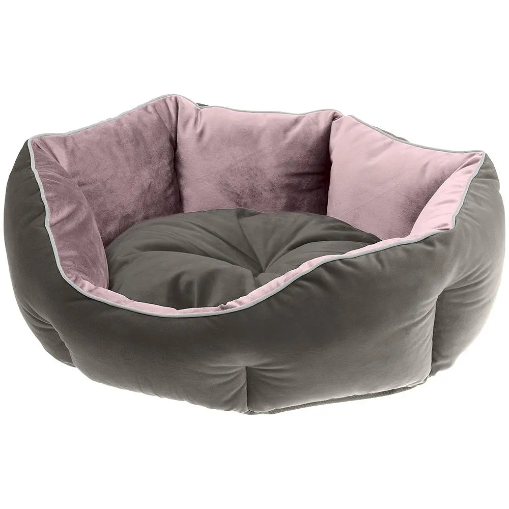 Лежак для котів та собак Ferplast Queen 50 рожевий 50x40x18 см 83405001 - фото 2