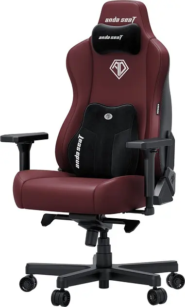 Крісло ігрове Anda Seat Kaiser 3E XL Maroon PVC (AD23YC-XL-09-A-PV/C-A01) - фото 5