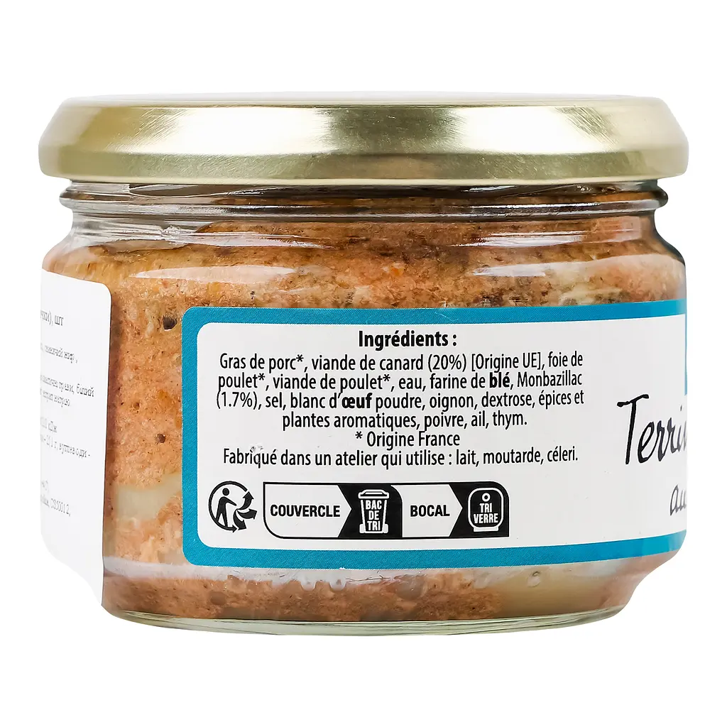 Террін Les Bocades качиний з вином Monbazillac 175 г - фото 3