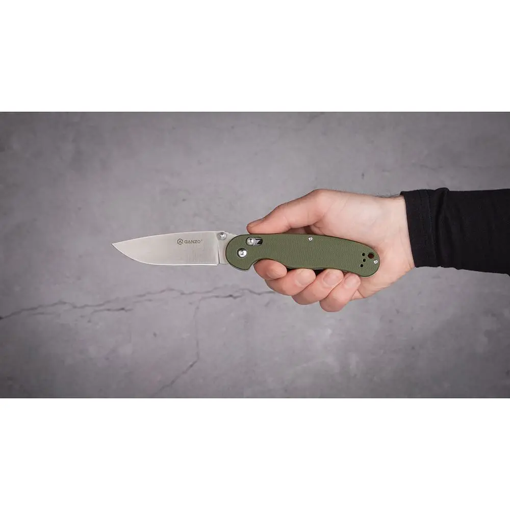 Ніж складаний Ganzo G727M зелений - фото 2