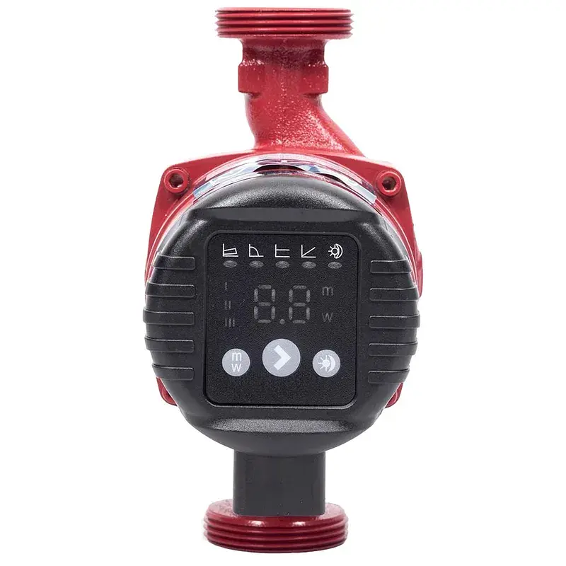 Насос циркуляційний енергозберігаючий 10-45Вт Hmax 6м Qmax 52л/хв Ø1½″ 180мм + гайки Ø1″ WETRON (774353) - фото 8