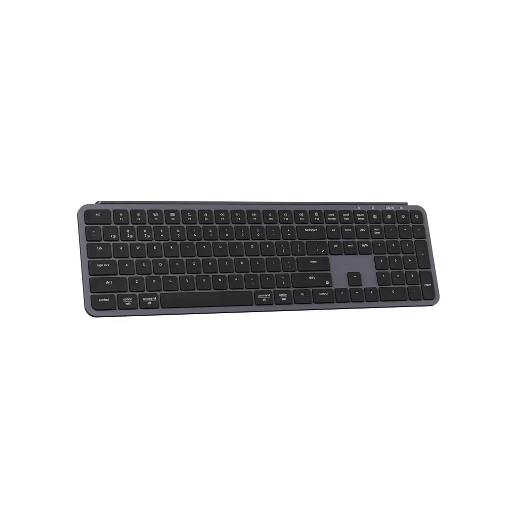 Клавіатура Keychron B6 Pro Wireless/Bluetooth/USB UA Space Gray (B6P-K1-UA) - фото 2