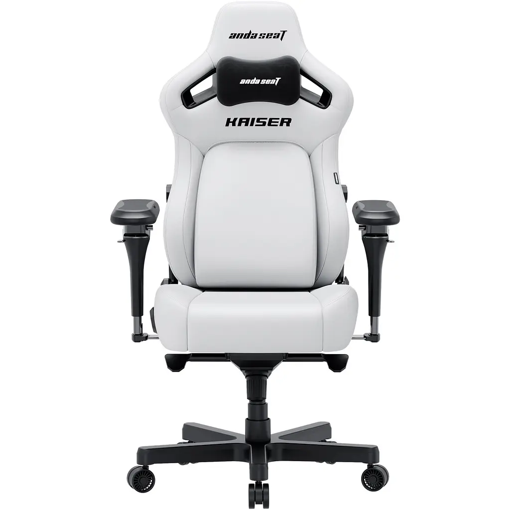 Крісло геймерське Anda Seat Kaiser 4 V2 Size XL до 180 кг ігрове White PVC (AD12YDDC-XLL-20-W-PV/C-03) - фото 3