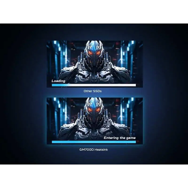 Накопитель SSD Acer Predator m.2 NVMe 4TB GM7000 Heatsink PCI Express 4.0 x4 (BL.9BWWR.124) - фото 9