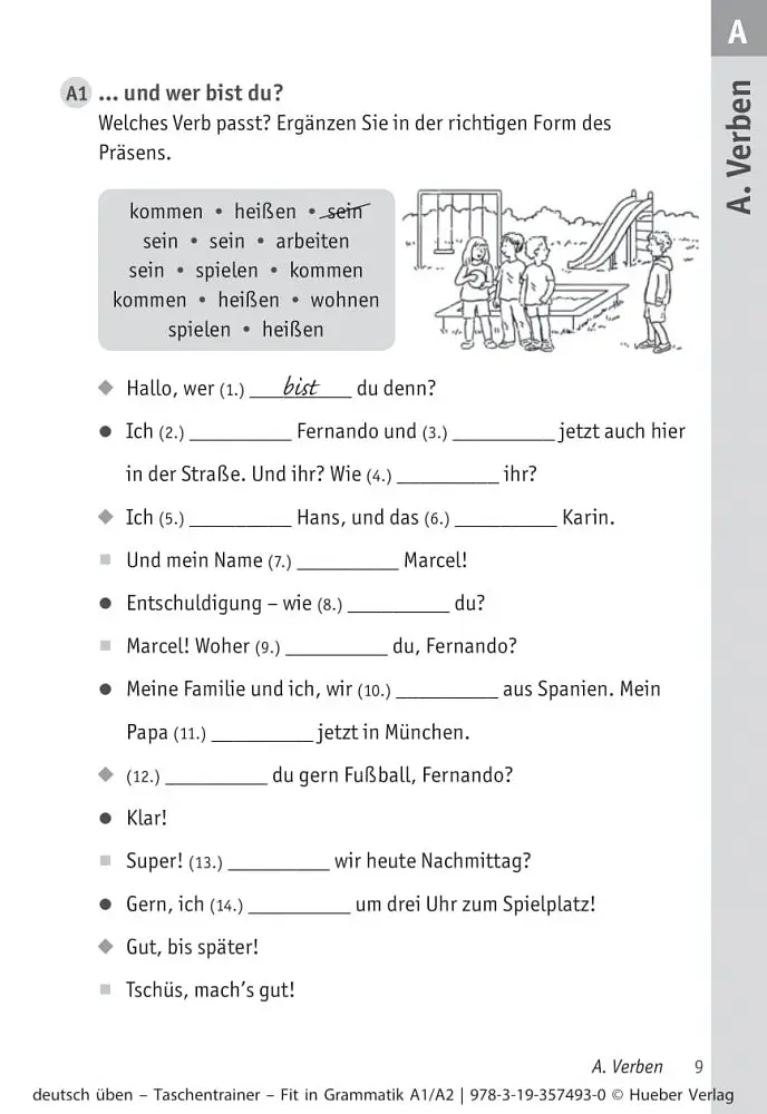 Deutsch uben. Taschentrainer. Fit in Grammatik A1/A2 - Аннелі Білліна - фото 2