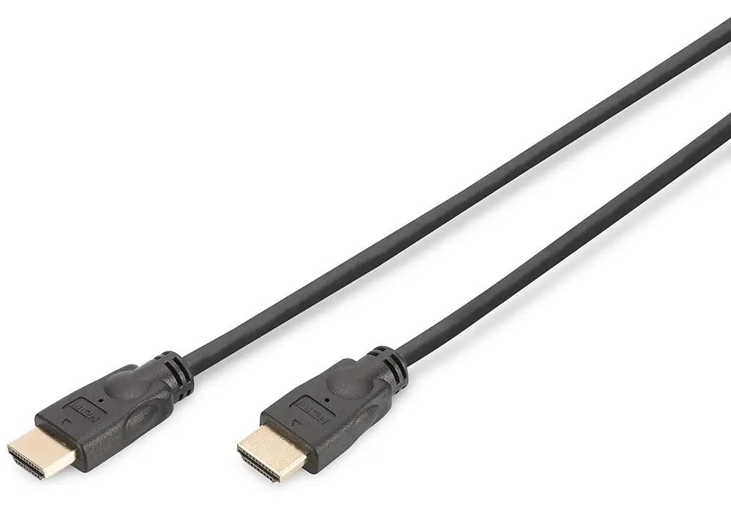 Кабель Digitus HDMI (M/M), 4K@60Гц, Ultra HD, золото, 5м, чорний teh0025051 - фото 2