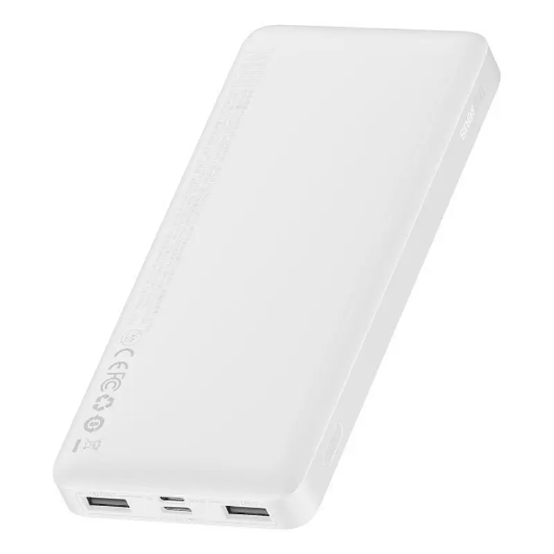 Внешний аккумулятор (Power Bank) Baseus Bipow Digital Display 10000 mAh 15W White (PPDML-I02) - фото 7