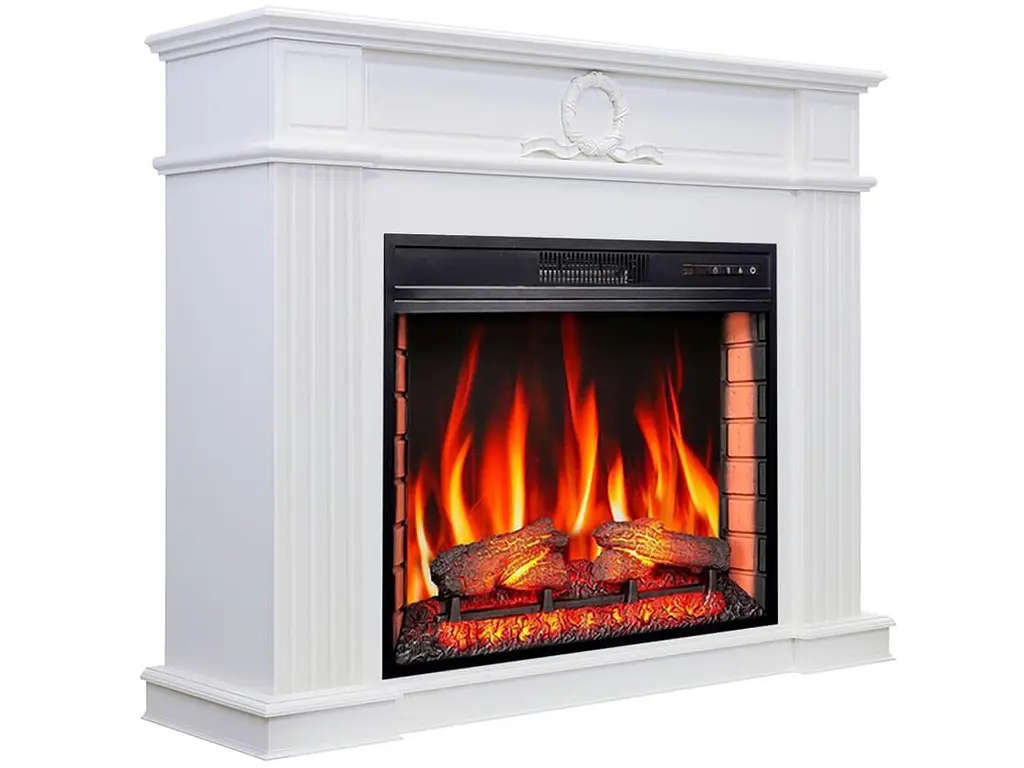 Камінокомплект ArtiFlame NEOCLASSIC AF28S БІЛИЙ Б'ЯНКО - фото 2