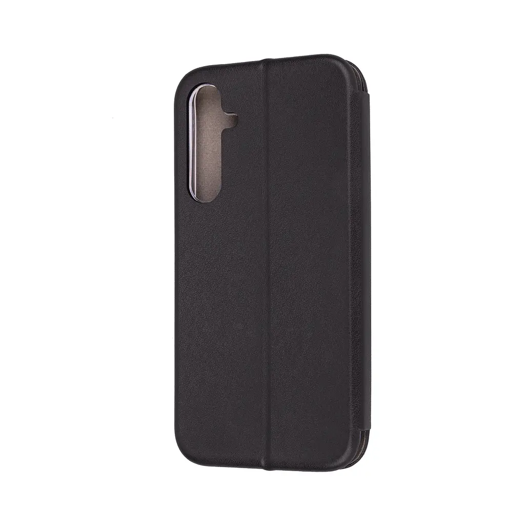 Чехол-книжка для Samsung Galaxy A55 5G (A556), G-Case, черный, кожаный чехол-книжка из экокожи (PU) и TPU, с магнитом, с подставкой и вместительным кардхолдером, противоударный, защита всего корпуса, ArmorStandart (ARM74330) - фото 2