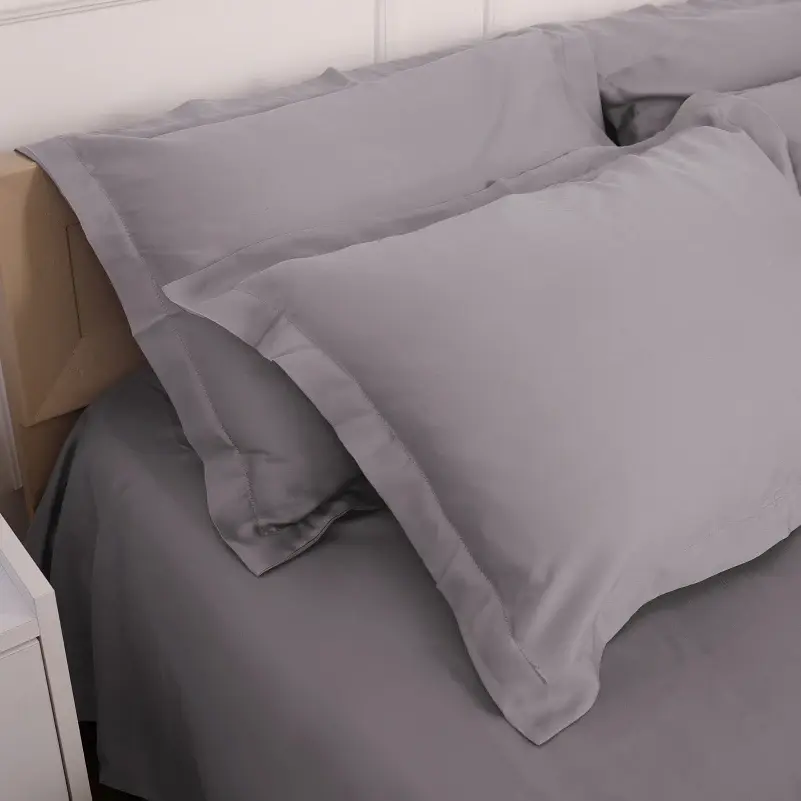 Пододеяльник MirSon Tencel №06 Gray 110х140 см (2200009370618) - фото 8