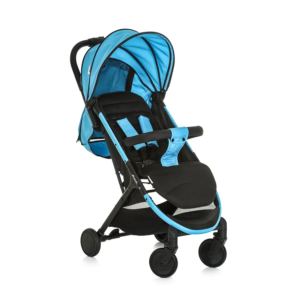 Прогулянкова коляска Hauck Swift Plus Neon Blue Caviar, блакитний (16004-6) - фото 3