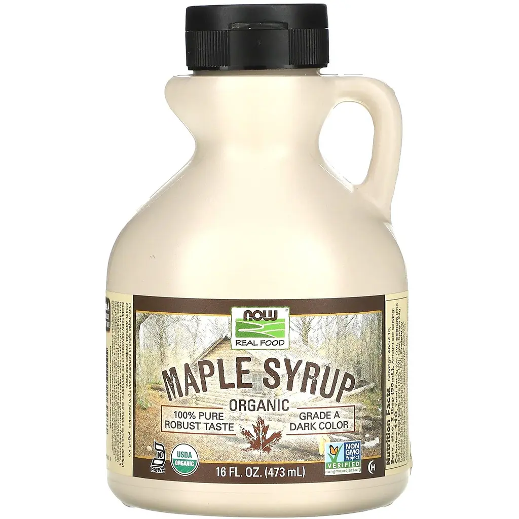 Кленовий сироп Now Foods Maple Syrup Real Food 946 мл - фото 2
