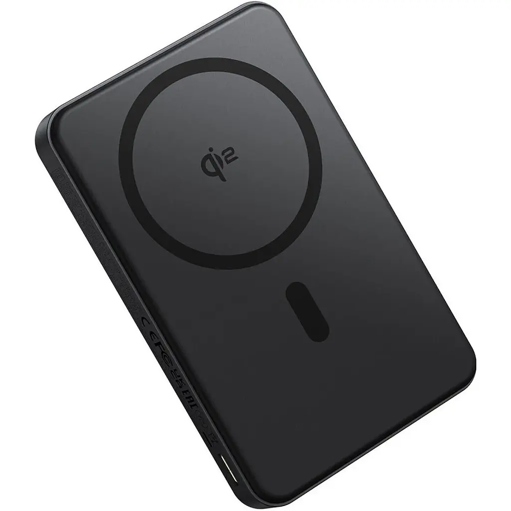 Внешний аккумулятор Baseus Airpow II Qi2 10000mAh 22.5W Black [P10080000123-00] [134990] - фото 5