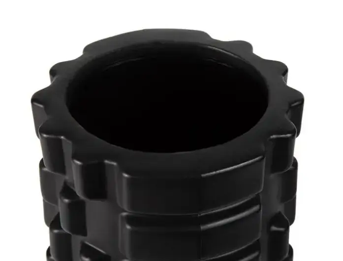 Массажный ролик (роллер) PowerPlay 4342 Massage Roller Черный (30x10 см) (PP_4342_Black) - фото 3
