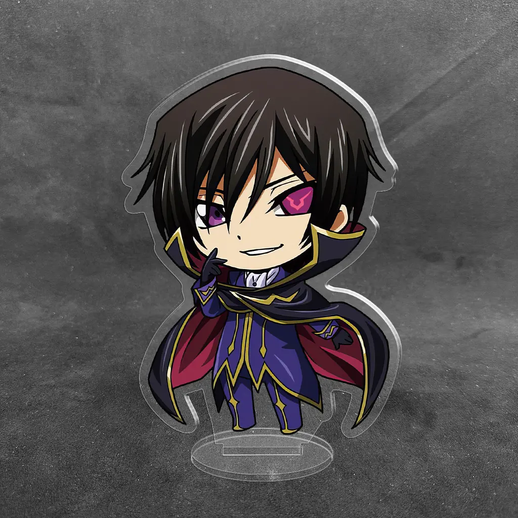Акрилова колекційна фігурка Чібі Chibi Code Geass - Код Гіас: Повсталий Лелуш 1 10 см - фото 2