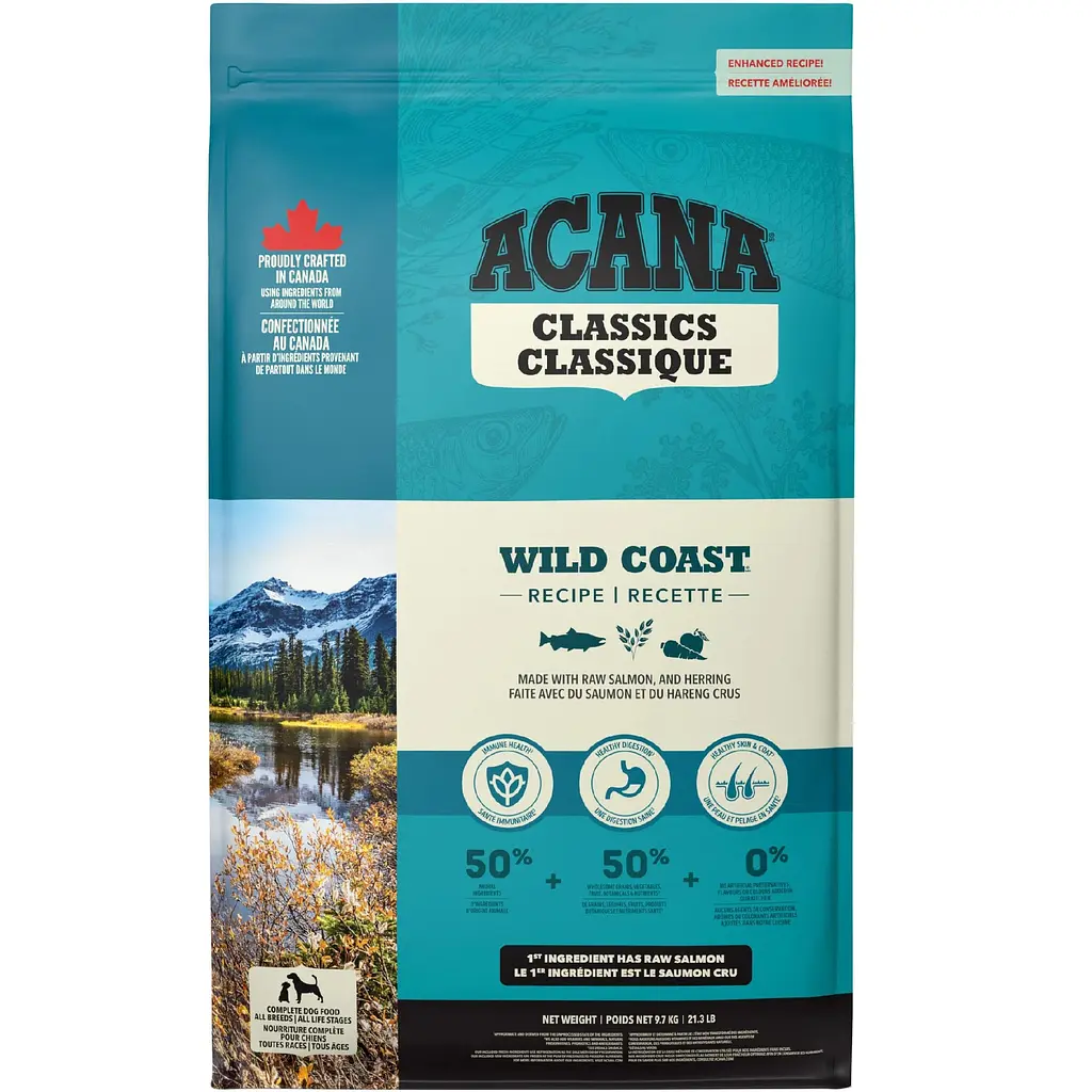 Сухий корм для собак усіх порід Acana Classics Wild Coast Recipe з рибою 9.7 кг a56212