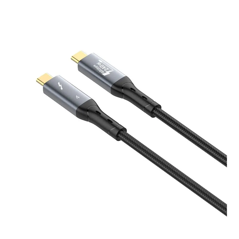 Кабель 240W Type-C to Type-C - LDNIO TC11c USB4.0 (Thunderbolt 4) 40Gbps - фото 2