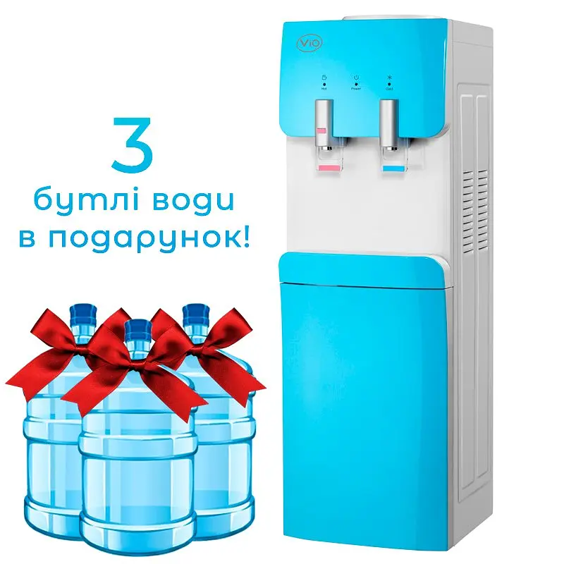 Кулер для води ViO Х217 FCF з компресорним охолодженням та холодильником - фото 5