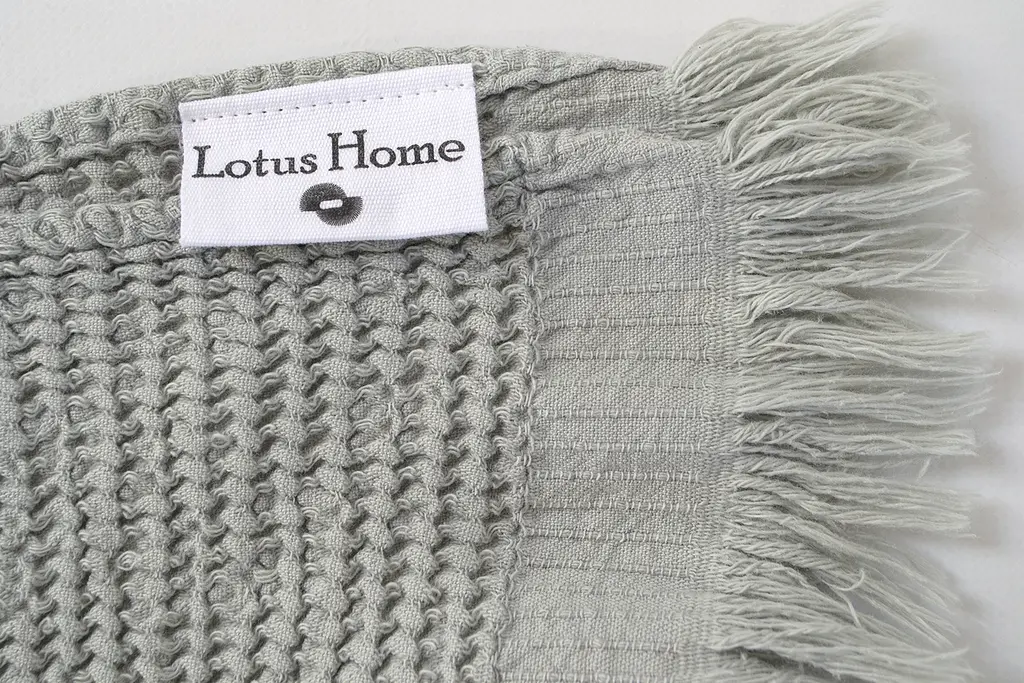 Рушник Lotus Home - Rius light gri світло-сірий 90x170 - фото 3