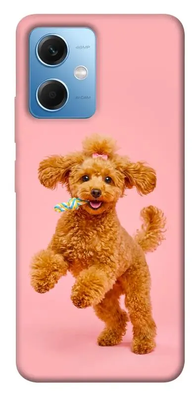 TPU чохол Demsky Happy poodle для Xiaomi Redmi Note 12 5G
