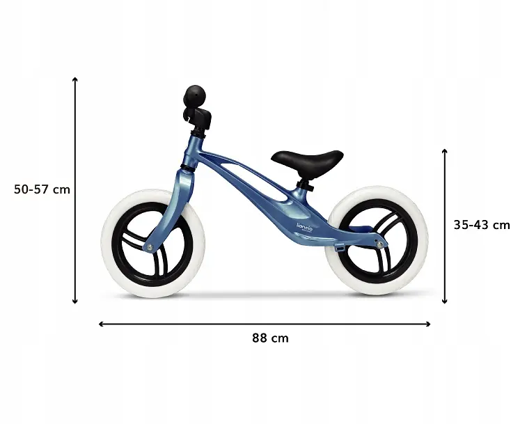 Беговел Lionelo Bart Sky Blue - фото 6