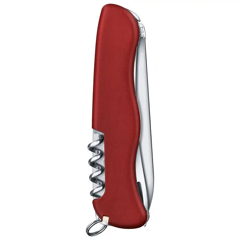 Складний ніж Victorinox CHEESE MASTER 111мм/8функ/крас.мат /волн/lock/штоп/вилка - фото 4