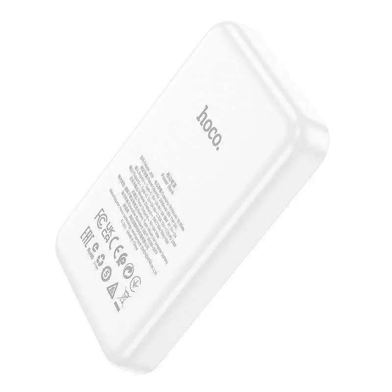 Портативный аккумулятор Hoco J109 Easy PD 20W MagSafe Fast charging 5000 mAh белый - фото 3