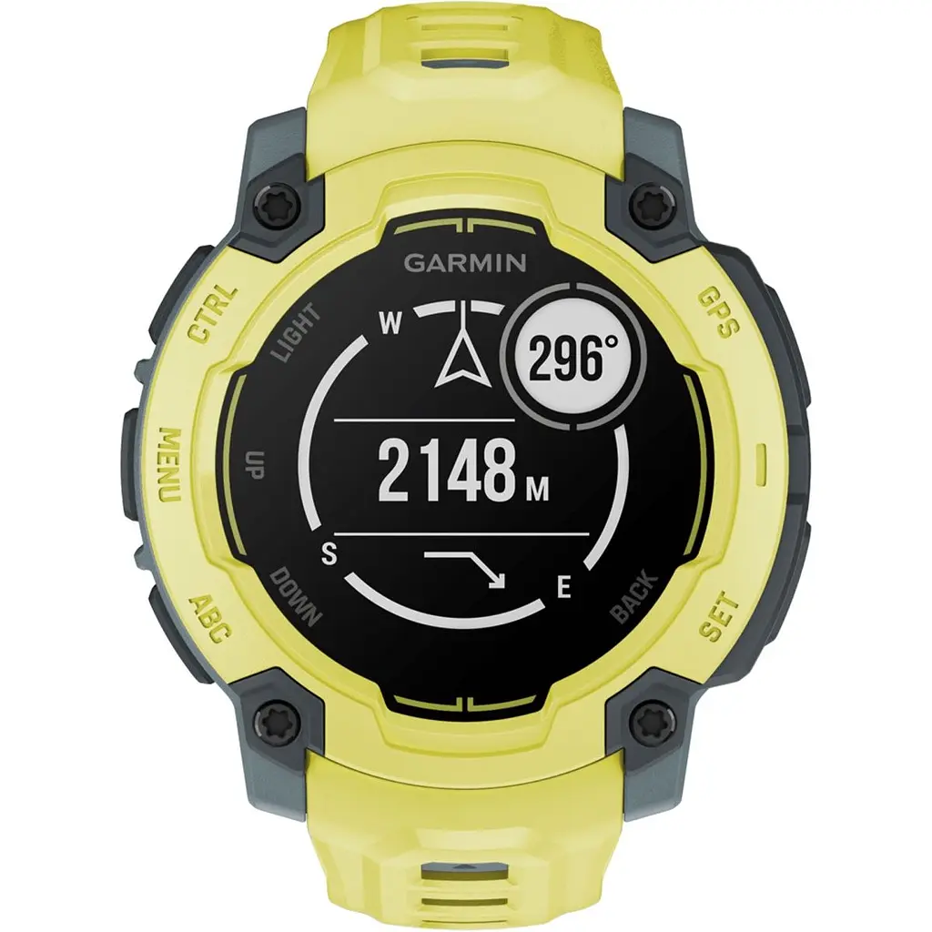 Смарт-годинник Garmin Instinct E 45mm Electric Lime with Electric Lime Band (010-02933-01) [125568] - фото 2