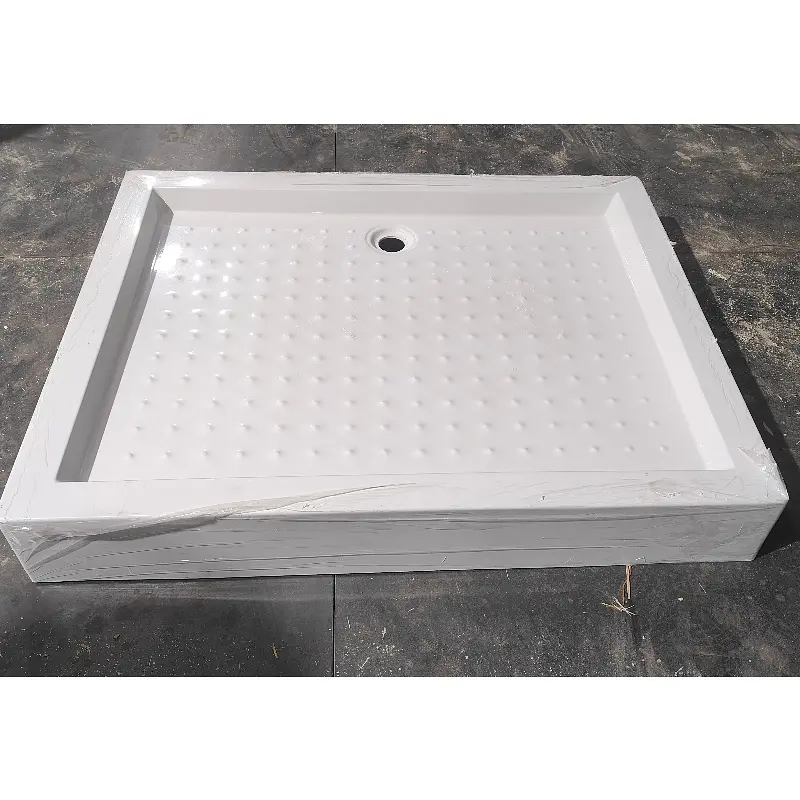Душовий піддон Mixxus Hard з сифоном прямокутний ST01-120x80x13 New діаметр зливу 52 мм MI8431, Білий - фото 3