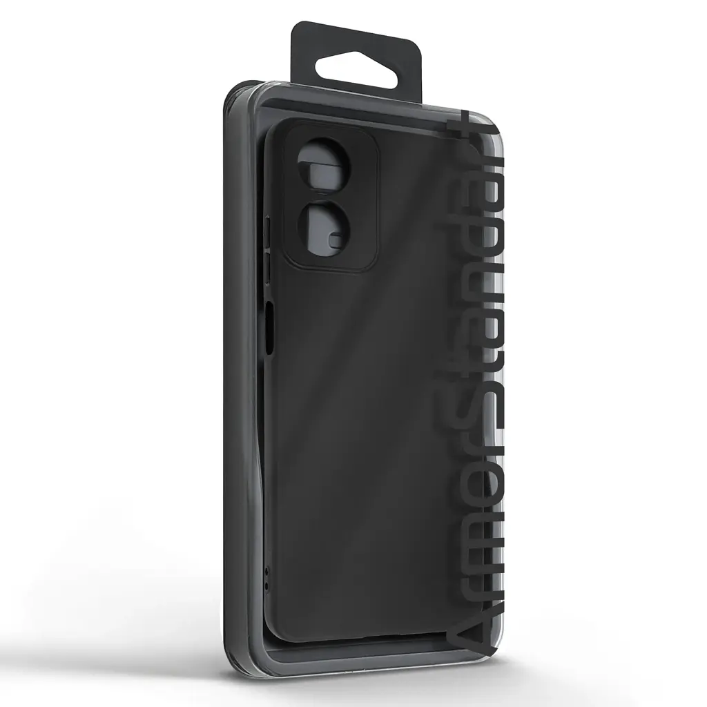 Чехол ArmorStandart Matte Slim Fit для Motorola G04/G04s/E14 Camera cover Black - фото 5