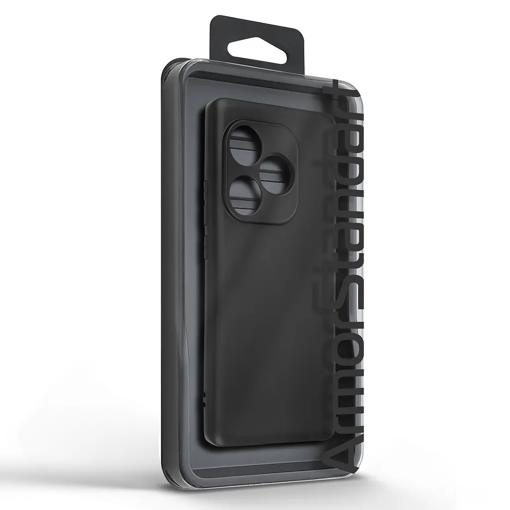 Чехол-накладка для смартфона Realme GT Neo 6 5G/GT Neo 6 SE 5G/GT 6T 5G/GT 6 5G противоударный, силиконовый, термополиуретановый (ТПУ), с защитой камеры и корпуса, черный, защита всего корпуса, ArmorStandart (ARM77856) - фото 5