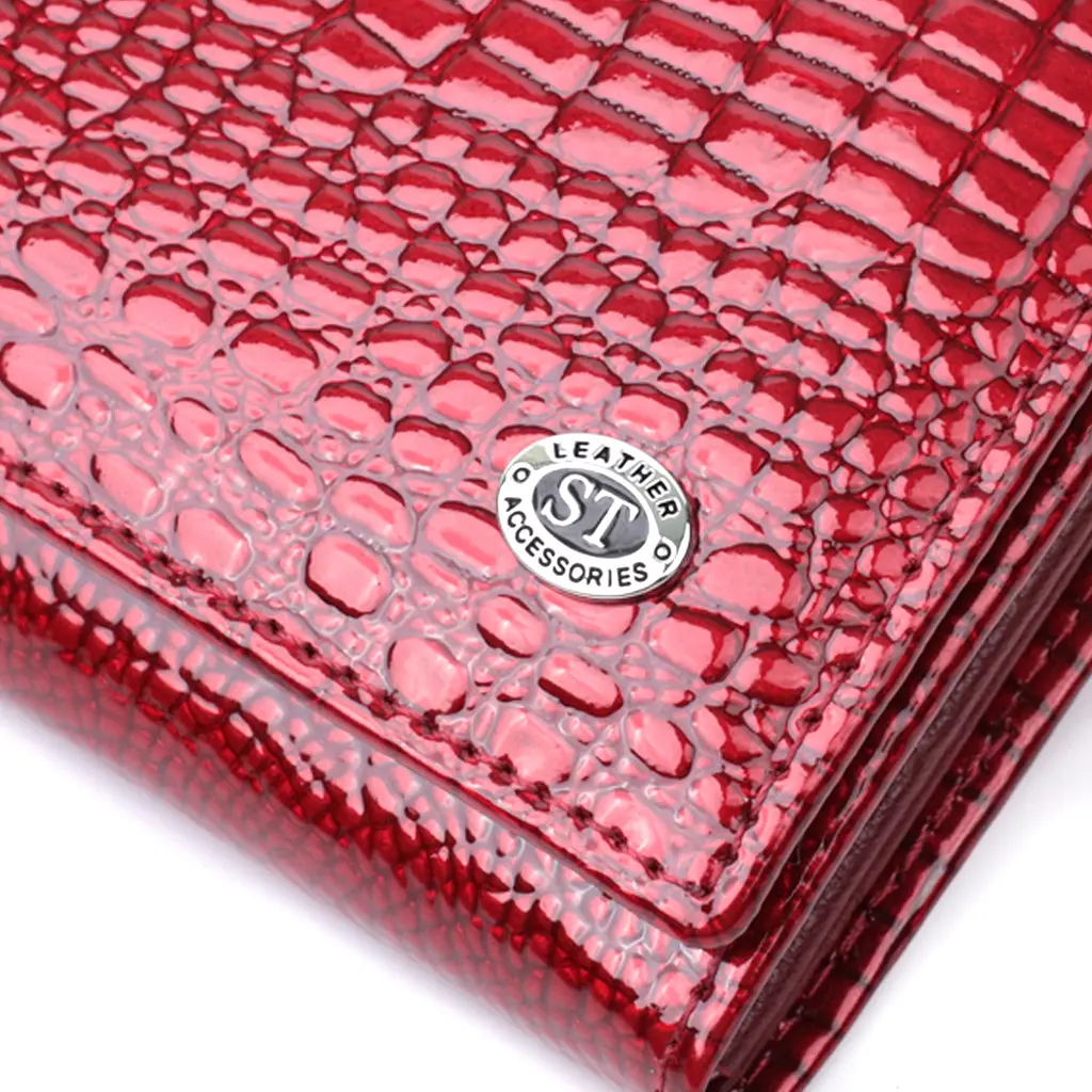Жіночий шкіряний гаманець ST Leather 18.5х9.5х2.5 см acs0029398 - фото 5