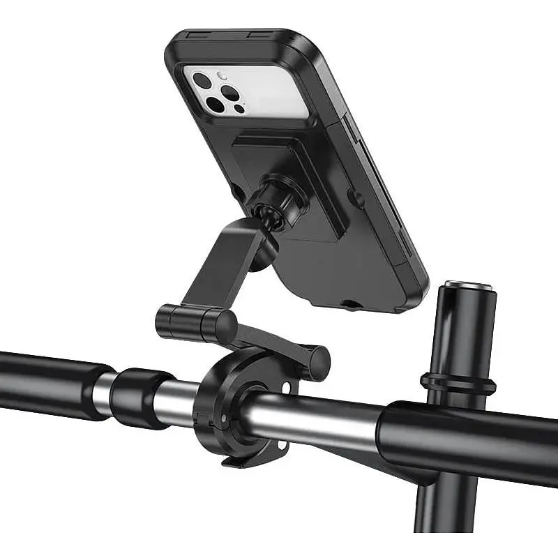 Велотримач для телефону HOCO Rider waterproof bicycle stand CA101 190x100mm base - фото 5