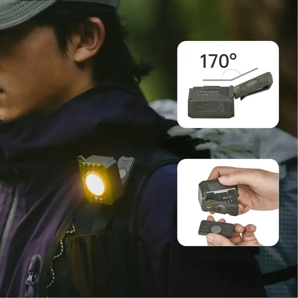 Ліхтар-брелок Naturehike CNK2450ZM014 olive - фото 8