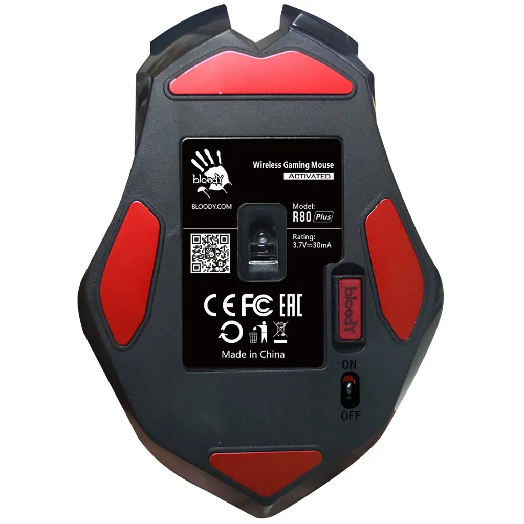 Мишка A4Tech Bloody R80 Plus Wireless Skull (4711421977326) - фото 2