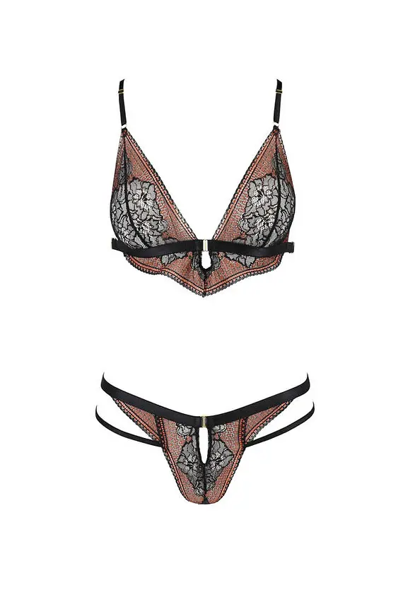Комплект білизни Casmir Mirella L/XL чорний - фото 4