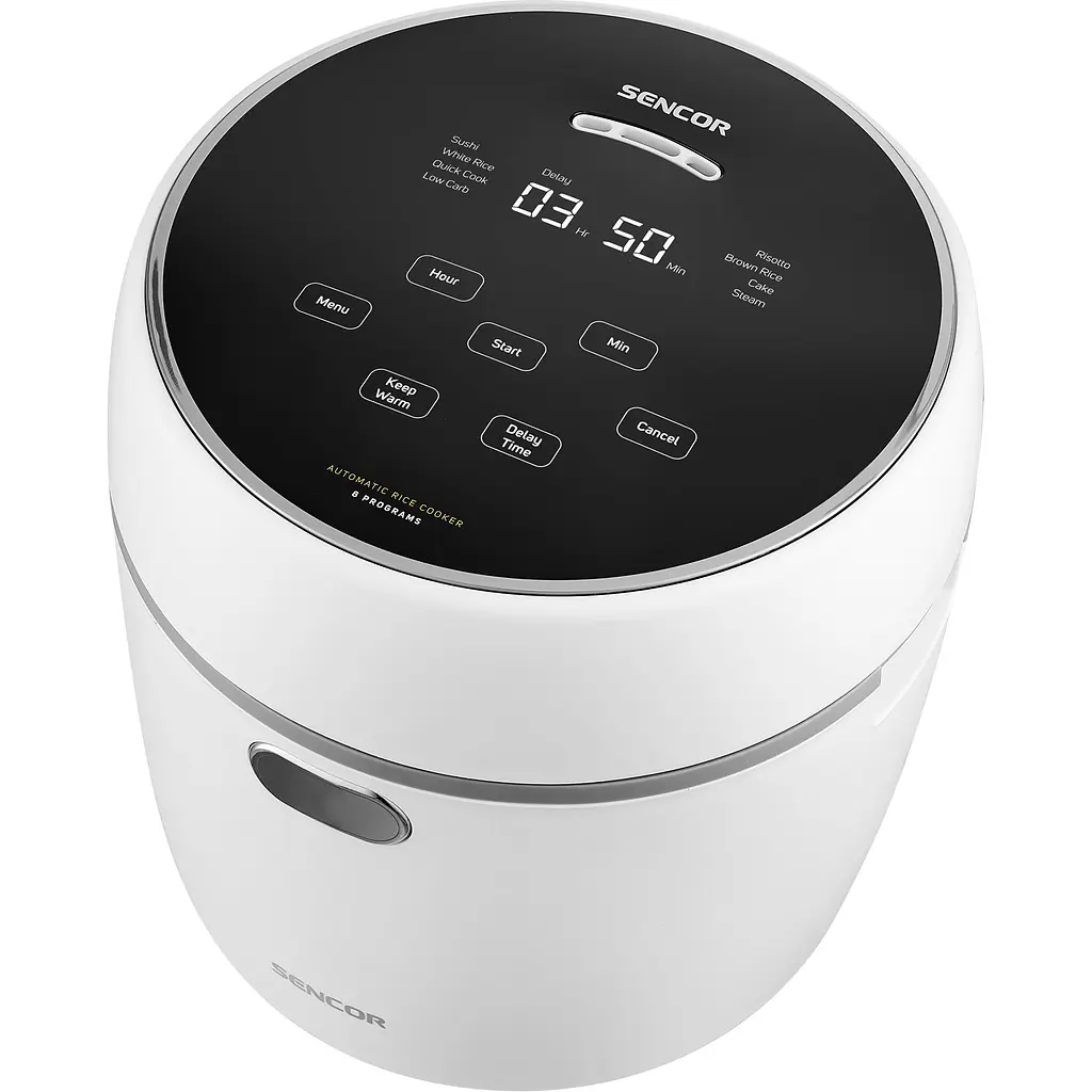 Рисоварка Sencor білий 0.6 л 350 Вт (SRM0670WH) - фото 3