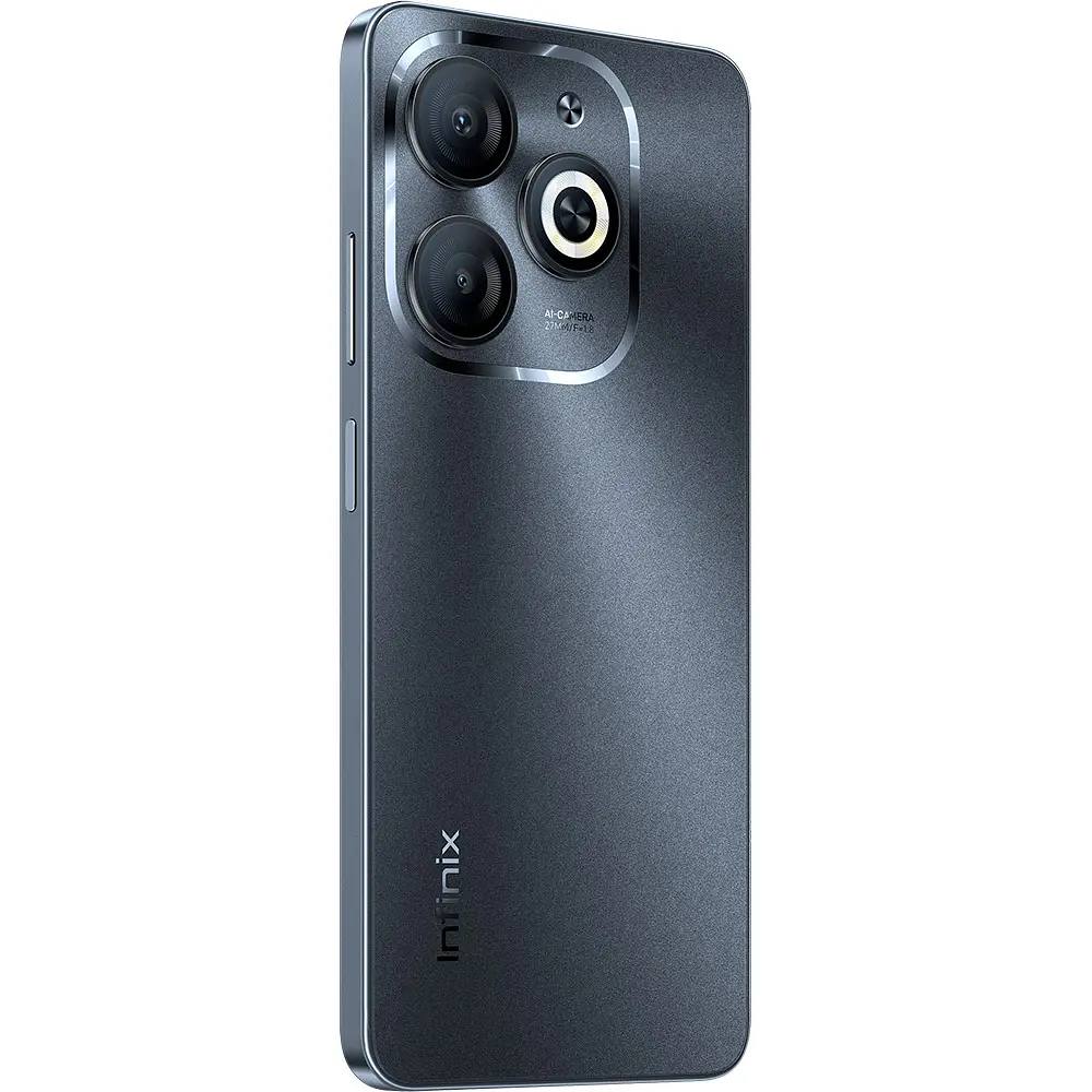 Смартфон Infinix Smart 8 4/64Gb Timber Black (X6525) UA UCRF - фото 2