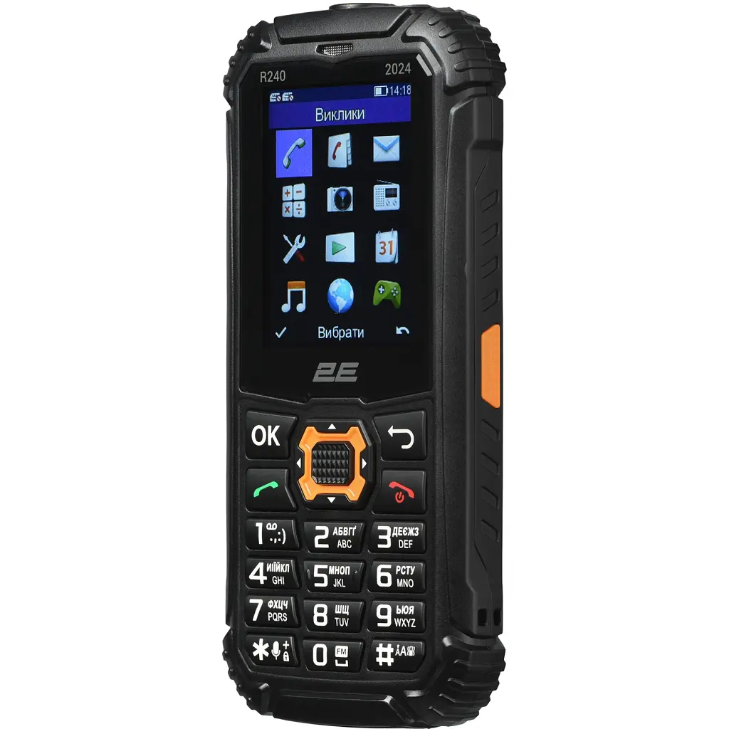 Мобільний телефон 2E R240 2025 Black (694743657623) - фото 9