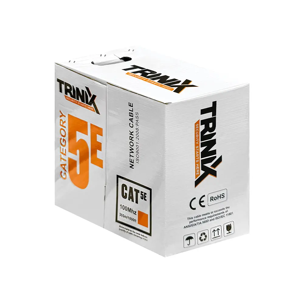 Кабель вита пара FTP CAT5E CU 0.5mm PVC Indoor Trinix 305m (33-00031) - фото 2