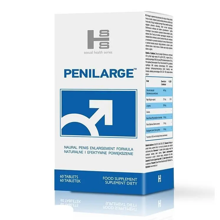 Таблетки для збільшення пеніса Penilarge Shs, 60 капсул - фото 2
