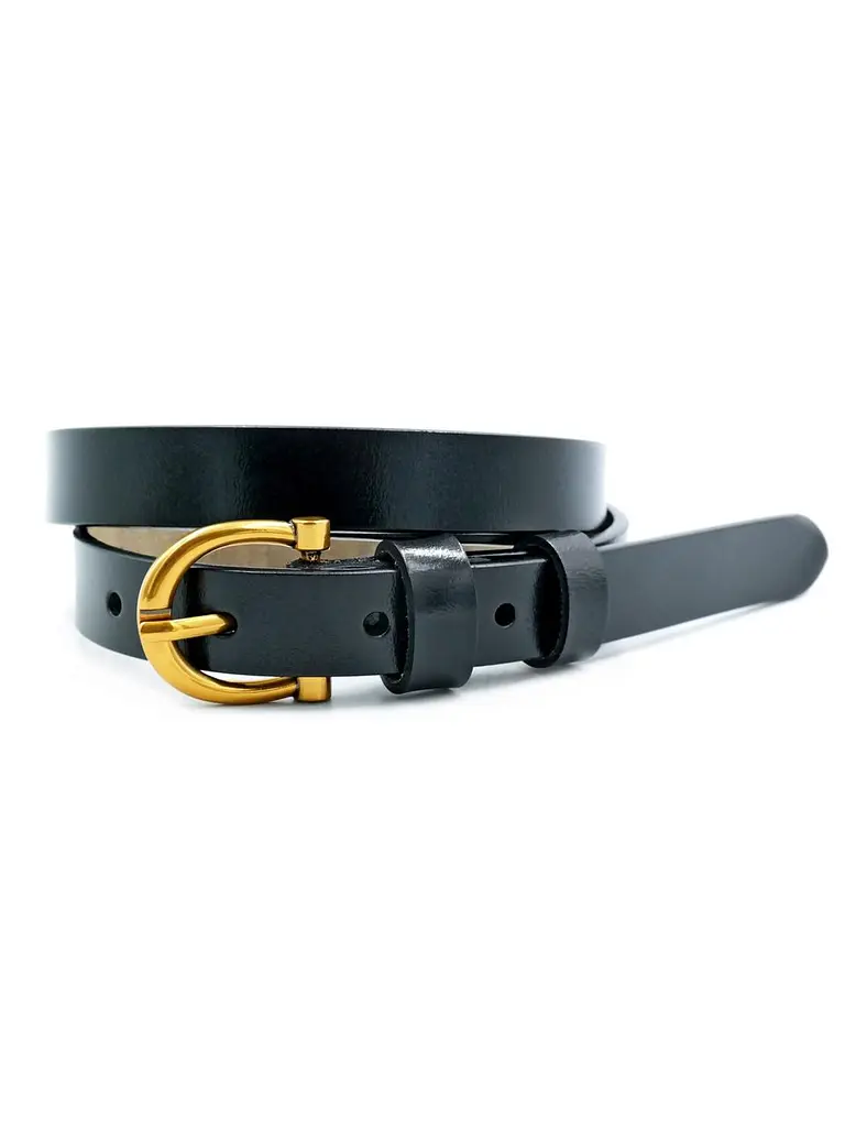 Жіночий шкіряний ремінь 1,8 х 110 см Weatro Чорний zhin-kit-18k-0066 (zhin-kit-18k-0066) - фото 3