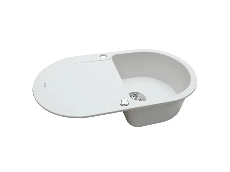 Кухонна мийка Perfelli Izetta OGI 114-78 White - фото 2