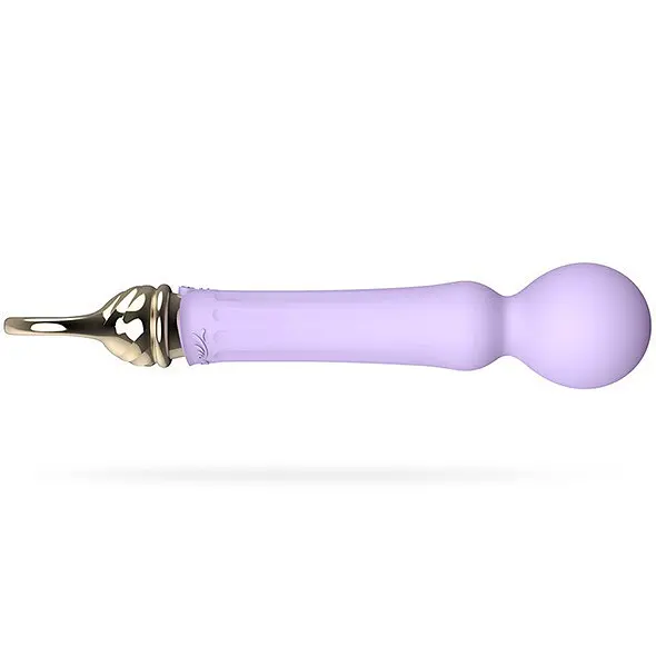 Вибромассажер Zalo Confidence Pre-Heating Wand Massager 22.5 см фиолетовый - фото 3