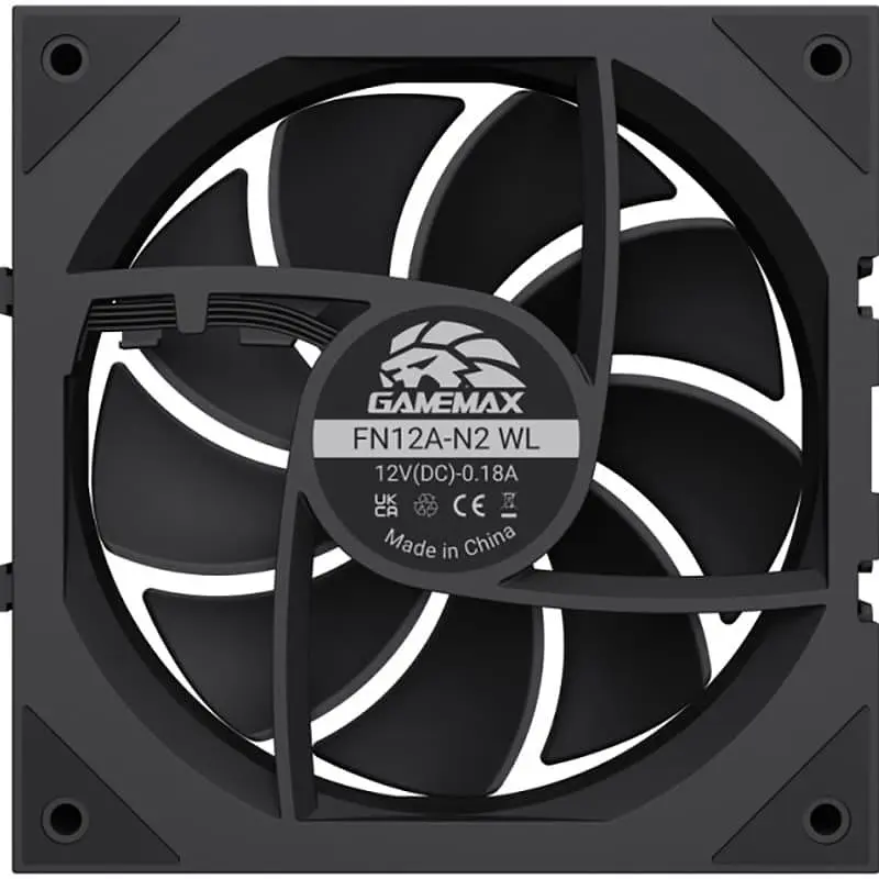Комплект вентиляторов GameMax FN12A-N2 WL AURA PWM 3*120мм - фото 10