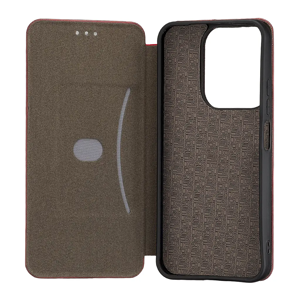 Чохол-книжка Standart Xiaomi Redmi 15С Wine Red - фото 2